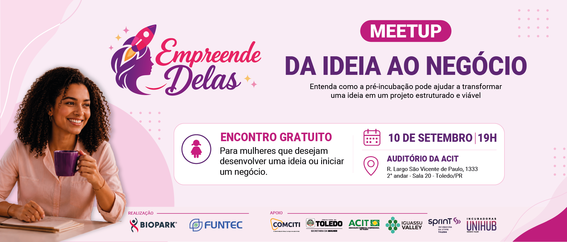 MeetUP Empreende Delas